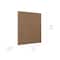 Head West 29" Chrome & White Tile Textured Frame Vanity Mirror